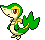 Smugleaf was only a fan name, but Snivy looks more smug than snide to me with that foot-tapping. (It does look more ivy than leaf, though.)